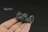 Quinta Studio QD48611 A6M2-K Zero 3D-Printed & coloured Interior on decal paper (Eduard) 1/48